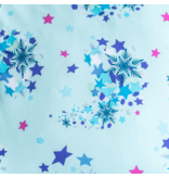 Disney Frozen Housse de couette, Sisters Glow in the Dark - Seul - 140 x 200 cm - Coton