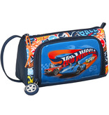 Hot Wheels Filled pencil case, Rally - 32 pieces - 20 x 11 x 8 cm - Polyester