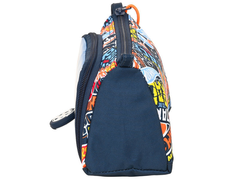 Hot Wheels Filled pencil case, Rally - 32 pieces - 20 x 11 x 8 cm - Polyester