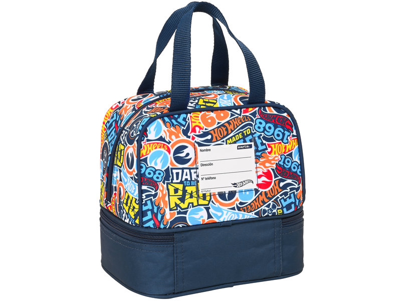 Hot Wheels Cool bag, Rally - 22 x 19 x 14 cm - Polyester