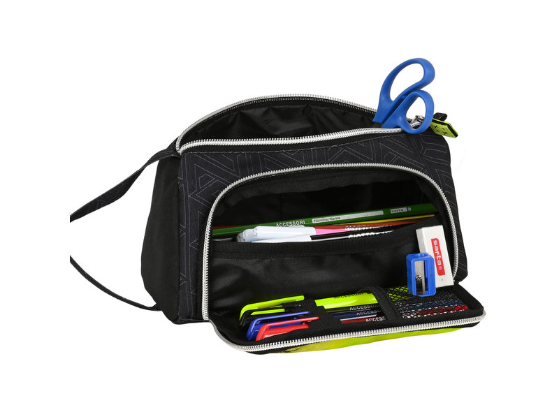 Nerf Gevuld etui, Neon - 32 stuks - 20 x 11 x 8 cm - Polyester