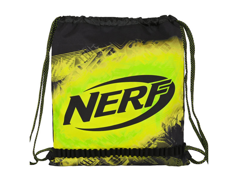 Nerf Turnbeutel, Neon - 40 x 35 cm - Polyester