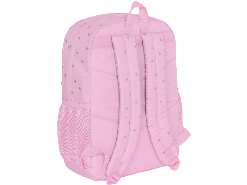 MOOS Laptop Backpack 15.6", Magic Girls - 42 x 30 x 8 cm - Polyester