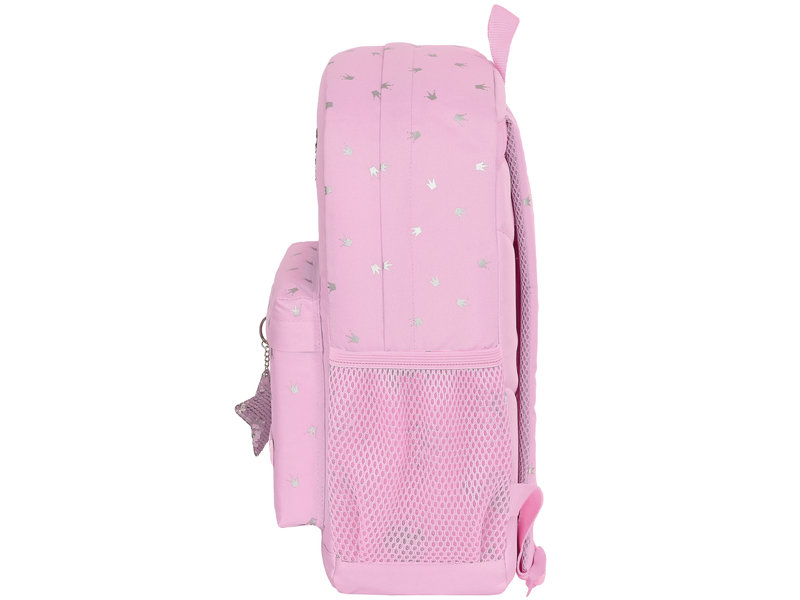 MOOS Laptop Backpack 15.6", Magic Girls - 42 x 30 x 8 cm - Polyester