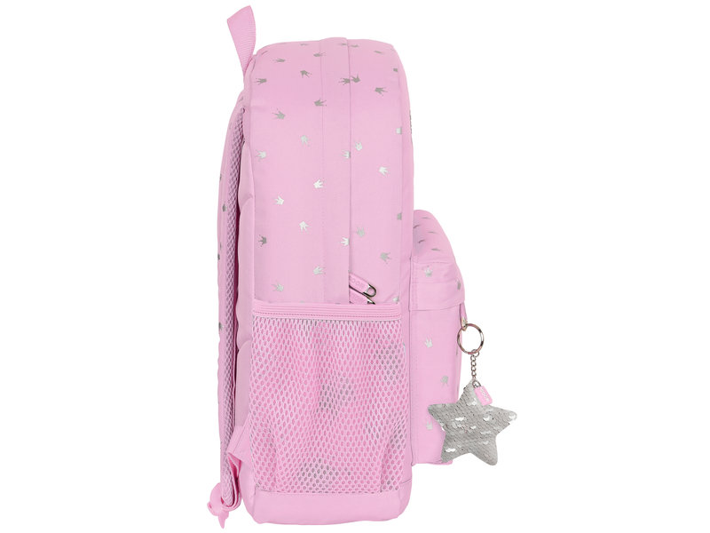 MOOS Laptop Backpack 15.6", Magic Girls - 42 x 30 x 8 cm - Polyester