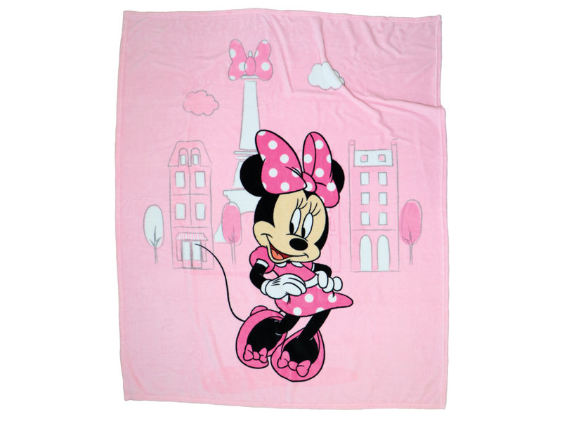 Disney Minnie Mouse Fleecedecke Shopping - 110 x 140 cm - Polyester