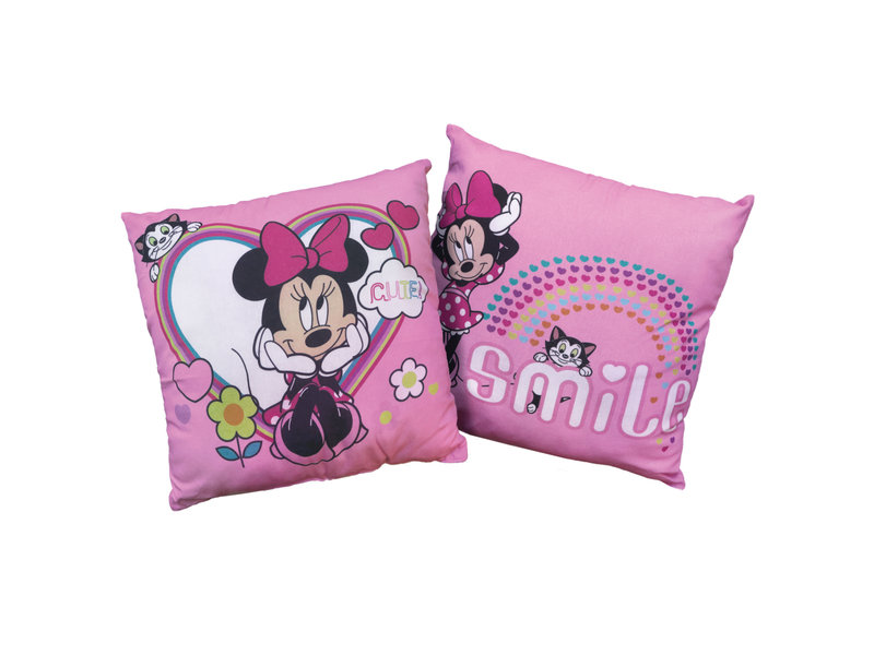 Disney Minnie Mouse Cushion Cute - 40 x 40 cm - Polyester