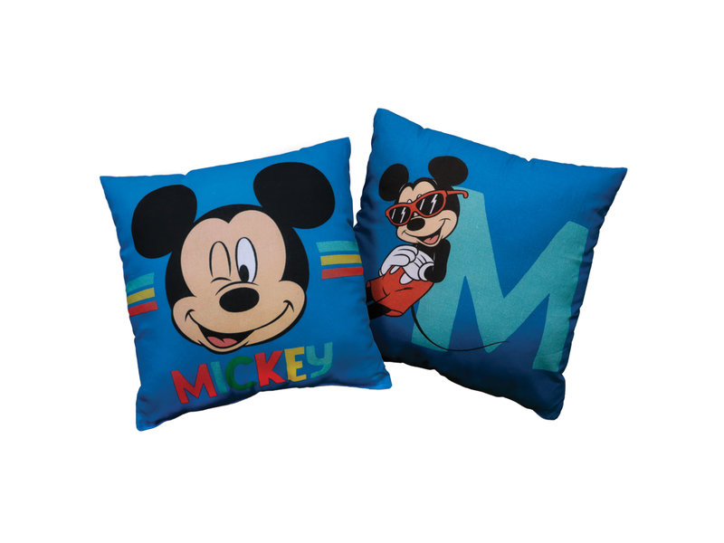 Disney Mickey Mouse Coussin Classique - 40 x 40 cm - Polyester