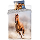 Dekbedovertrek Galopperend Paard 140 x 200 + 70 x 90 Katoen