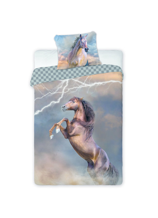 Animal Pictures Bettbezug Lightning 140 x 200 + 70 x 90 Baumwolle