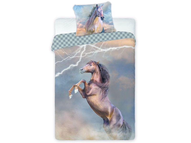 Animal Pictures Housse de couette Lightning - Seul - 140 x 200 cm - Coton