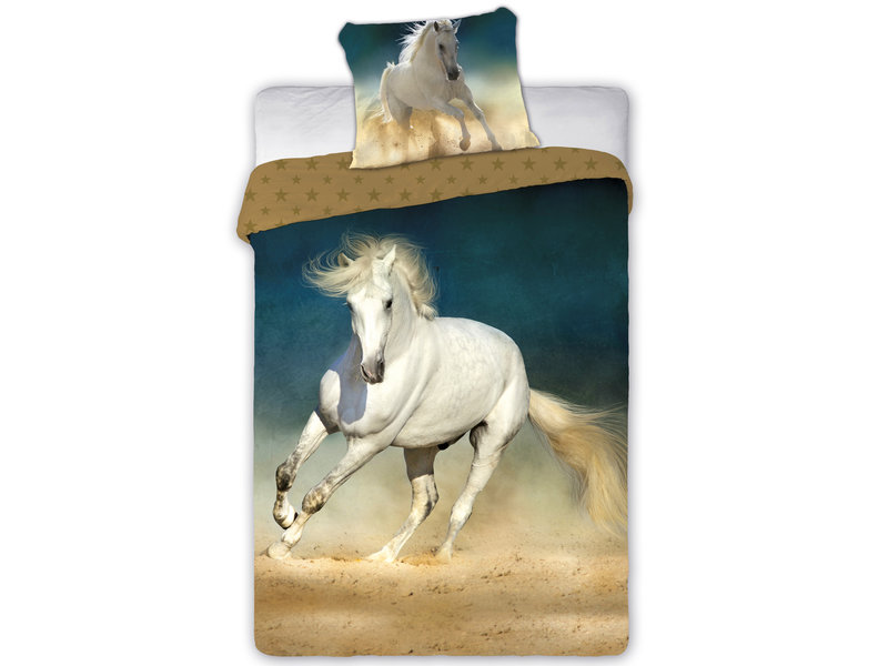 Animal Pictures Duvet cover Horse - Single - 140 x 200 cm - Cotton