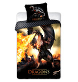 Draak Bettbezug Dragons – Einzelbett – 140 x 200 cm – Baumwolle