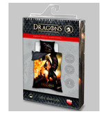 Draak Bettbezug Dragons – Einzelbett – 140 x 200 cm – Baumwolle