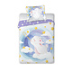 BÉBÉ Housse de couette Lapin 100 x 135 cm Coton