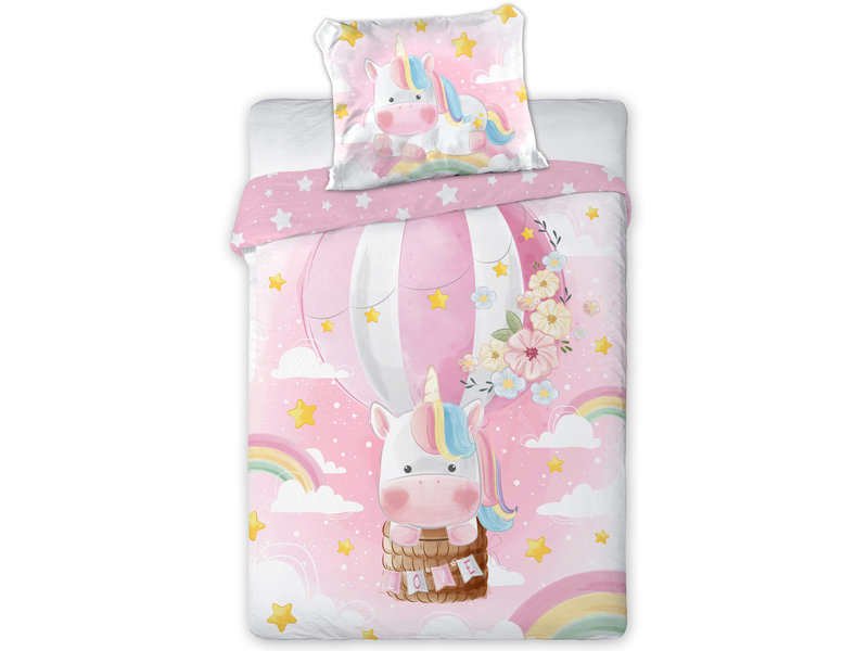Cuddles BABY Duvet cover, Unicorn - 100 x 135 cm - Cotton