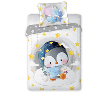 Cuddles BABY Duvet cover Penguin 100 x 135 cm Cotton