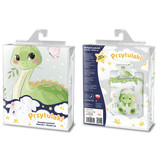 Cuddles BABY Dekbedovertrek, Dinosaurus - 100 x 135 cm - Katoen