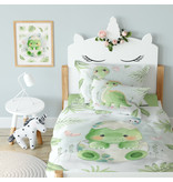 Cuddles BABY Dekbedovertrek, Dinosaurus - 100 x 135 cm - Katoen