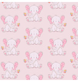 Animal Pictures Plaid polaire pour bébé, éléphant - 110 x 140 cm - Polyester