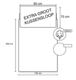 Animal Pictures Dekbedovertrek Paard - Eenpersoons - 140  x 200 / 70 x 90 cm - Katoen