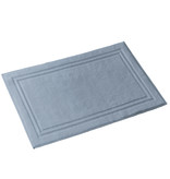 Moodit Tapis de bain King Stone Blue - 60 x 100 cm - 100% Coton