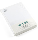 Moodit Protège Matelas Imperméable, Noa - Lits Jumeaux - 180 x 200 cm - Jersey Coton + PU