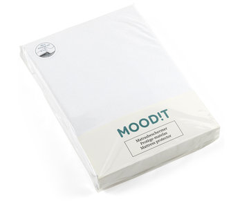 Moodit Protège Matelas Imperméable Noa 180 x 200 cm Jersey Coton + PU