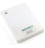 Moodit Waterproof Mattress Protector, Noa - Double - 140 x 200 cm - Cotton Jersey + PU