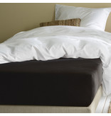 Moodit Fitted sheet Alina Black - 140 x 200 cm - Cotton Jersey