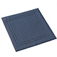 Badematte König Marineblau 60 x 60 cm Baumwolle