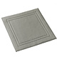 Badematte King Grey 60 x 60 cm Baumwolle