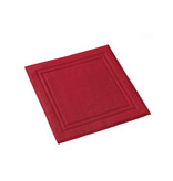 Moodit Badematte King Deep Red - 60 x 100cm - 100% Baumwolle