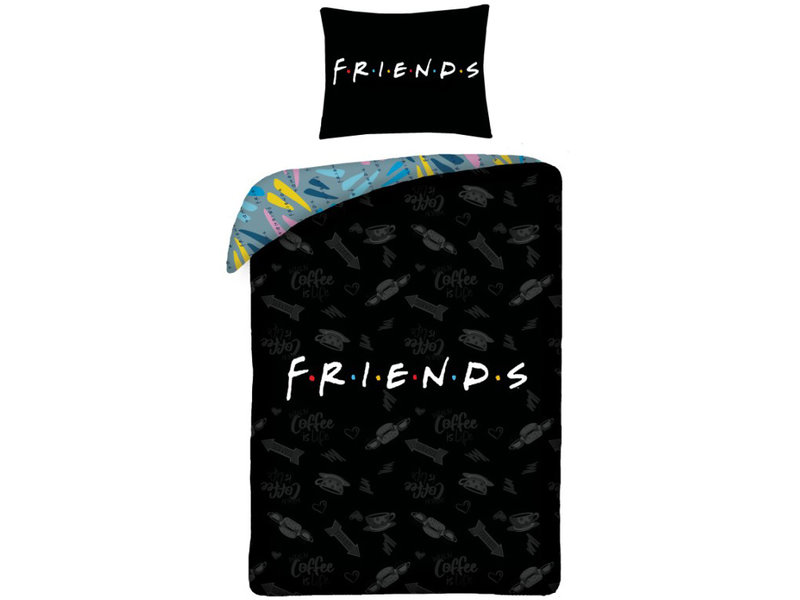 Friends Duvet cover Central Perk - Single - 140 x 200 cm - Cotton