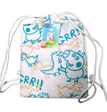 Peppa Pig Dekbedovertrek Ready for the Beach - 140 x 200 + 70 x 90 cm - Katoen