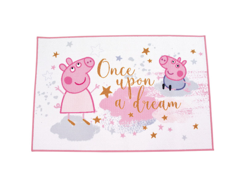 Peppa Pig Tapis Princesse - 80 x 120 cm - Polyester