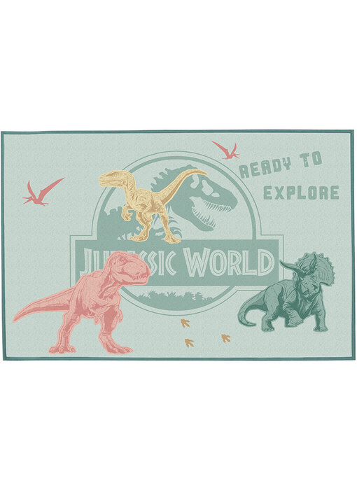 Jurassic World Tapis Dinosaure 80 x 120 cm