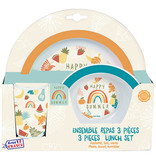 Fruity's Breakfast set Happy Summer - 3 pieces - Polypropylene