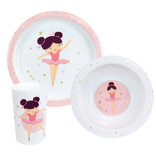 Ballerina Breakfast set Plié - 3 pieces - Polypropylene