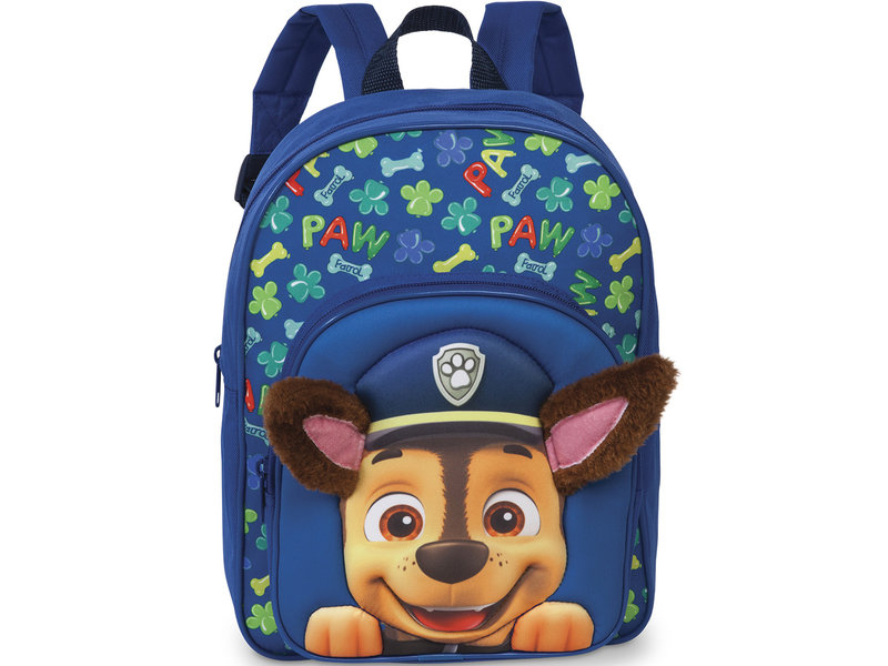 PAW Patrol Kleinkindrucksack, Chase - 30 x 23 x 10/13 cm - Polyester