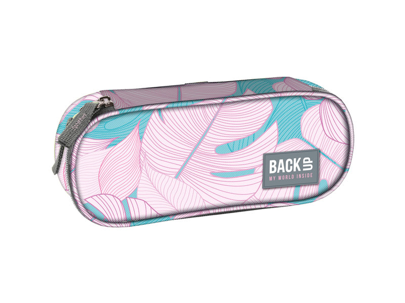 BackUP Etui Pastel Flower - 23 x 9 x 5 cm - Polyester
