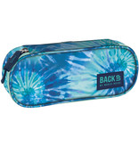 BackUP Etui Tie Dye Blue - 23 x 9 x 5 cm - Polyester