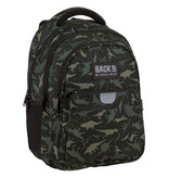 BackUP Rucksack Camouflage Dino - 39 x 27 x 20 cm - Polyester