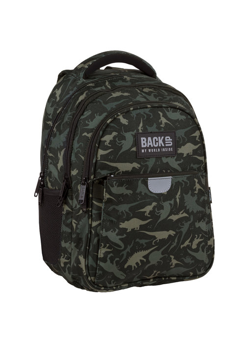 BackUP Backpack Camouflage Dino 39 x 27 cm
