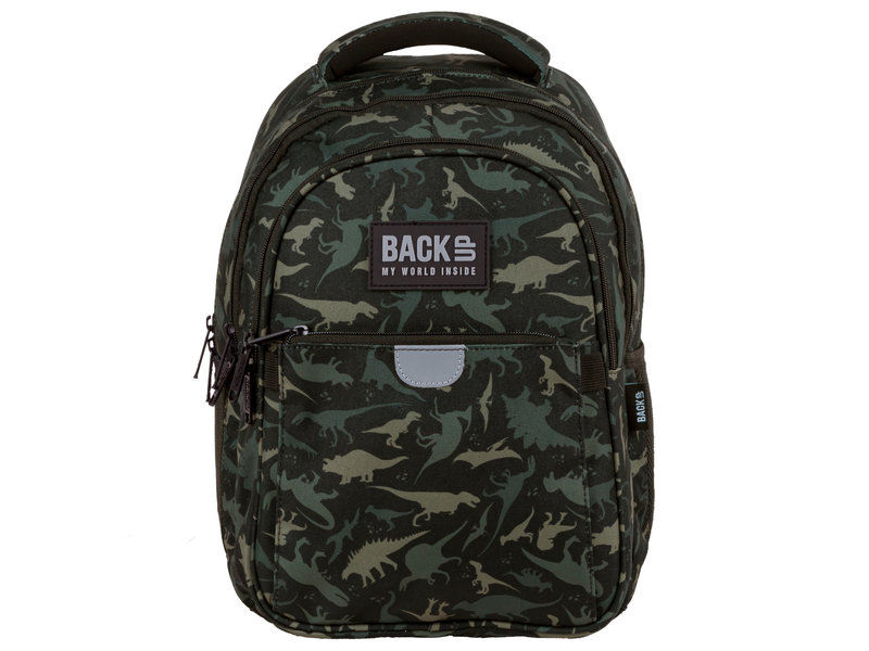 BackUP Backpack Camouflage Dino - 39 x 27 x 20 cm - Polyester