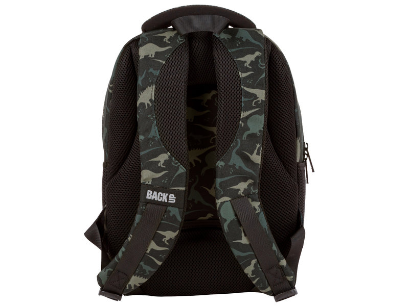 BackUP Backpack Camouflage Dino - 39 x 27 x 20 cm - Polyester