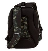 BackUP Rucksack Camouflage Dino - 39 x 27 x 20 cm - Polyester