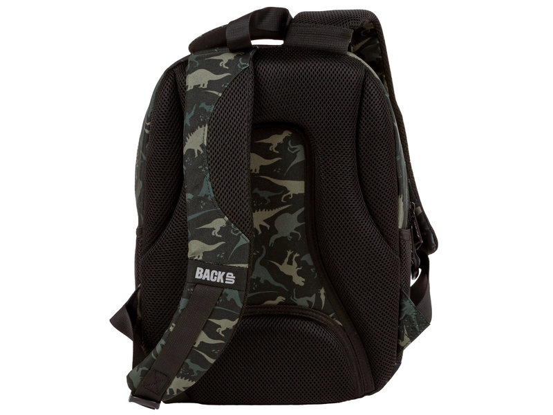 BackUP Backpack Camouflage Dino - 39 x 27 x 20 cm - Polyester