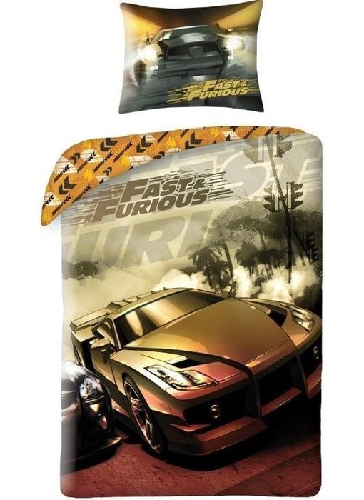 The Fast and the Furious Duvet cover Drift 140 x 200 + 70 x90 cm Cotton