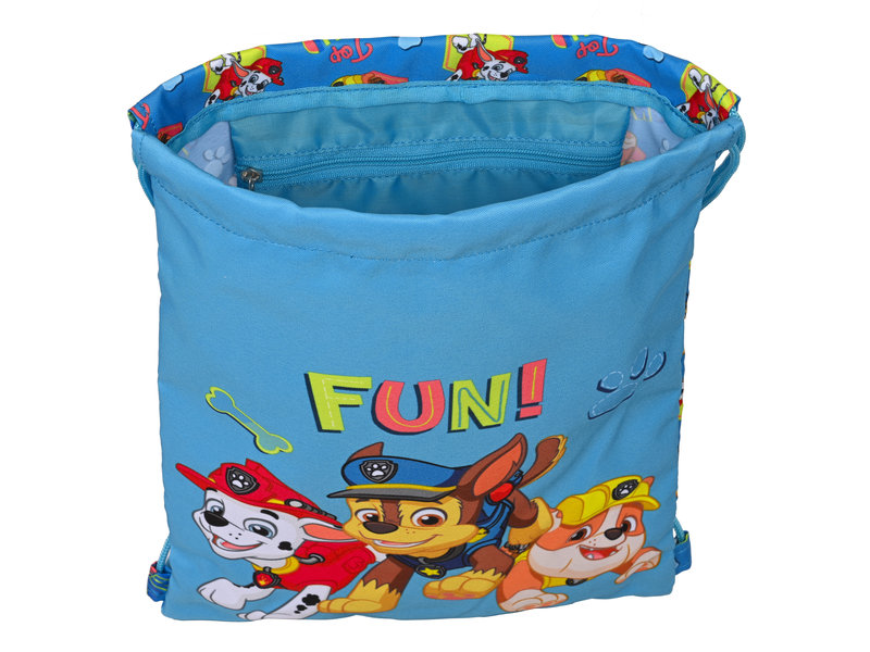 PAW Patrol Junior Gymbag Friendship - 34 x 26 cm - Polyester